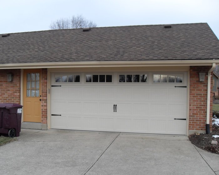 Carriage House installed by Highfield Door Sales in Dayton, Ohio