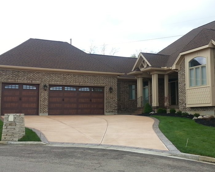 Carriage House installed by Highfield Door Sales in Dayton, Ohio
