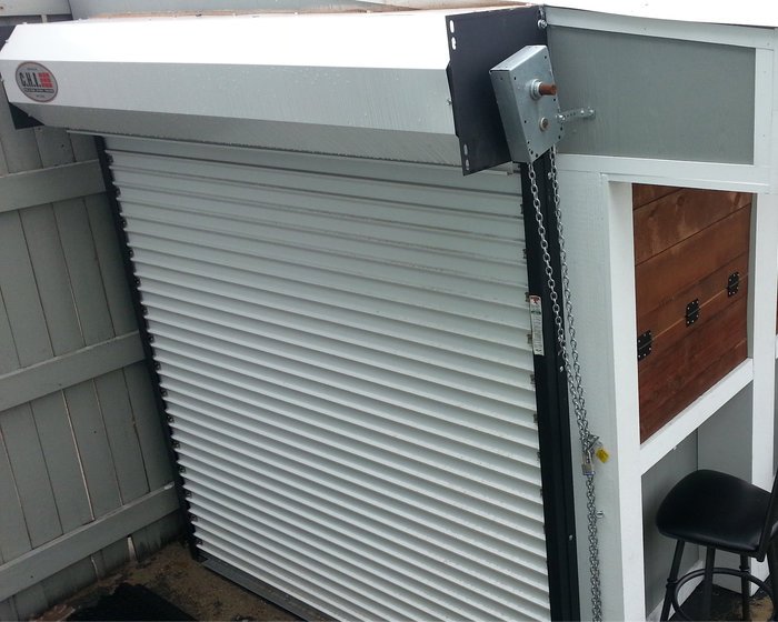 Commercial installed by Highfield Door Sales in Dayton, Ohio