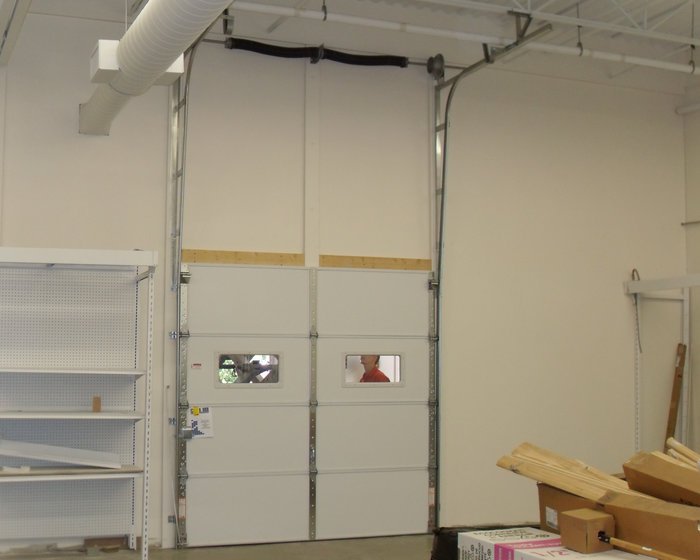 Commercial installed by Highfield Door Sales in Dayton, Ohio