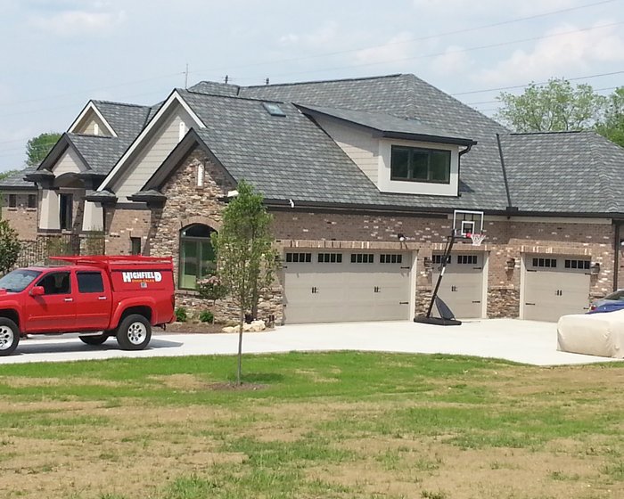 Carriage House installed by Highfield Door Sales in Dayton, Ohio