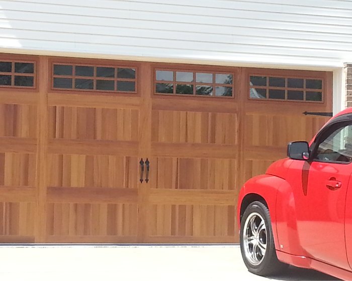 Carriage House installed by Highfield Door Sales in Dayton, Ohio