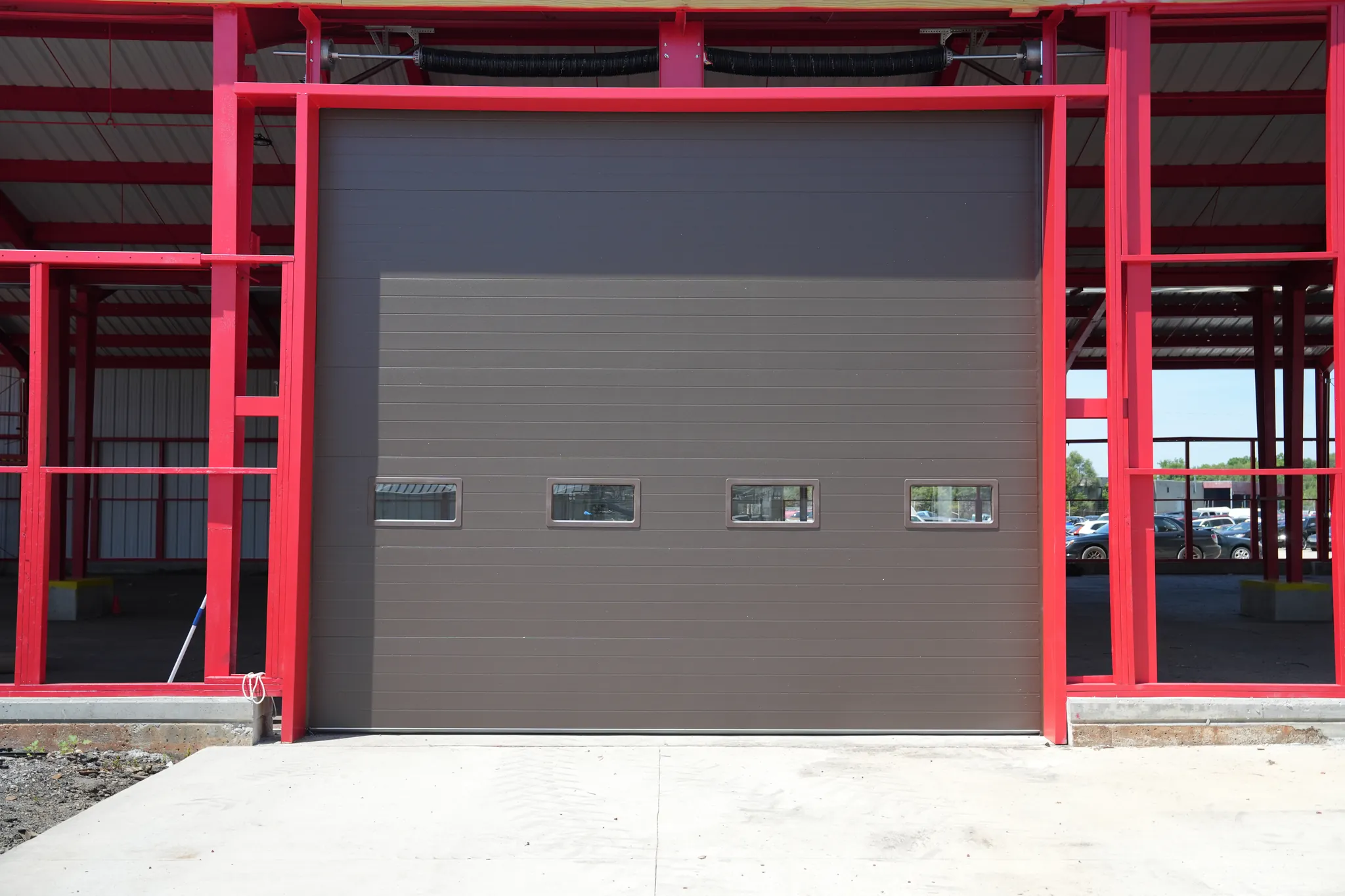 Commercial installed by Highfield Door Sales in Dayton, Ohio
