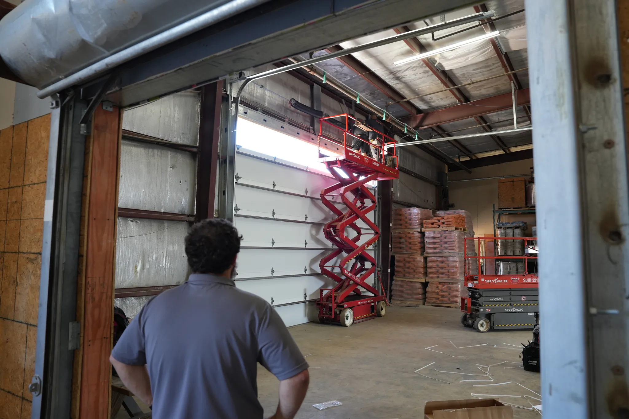 Commercial installed by Highfield Door Sales in Dayton, Ohio