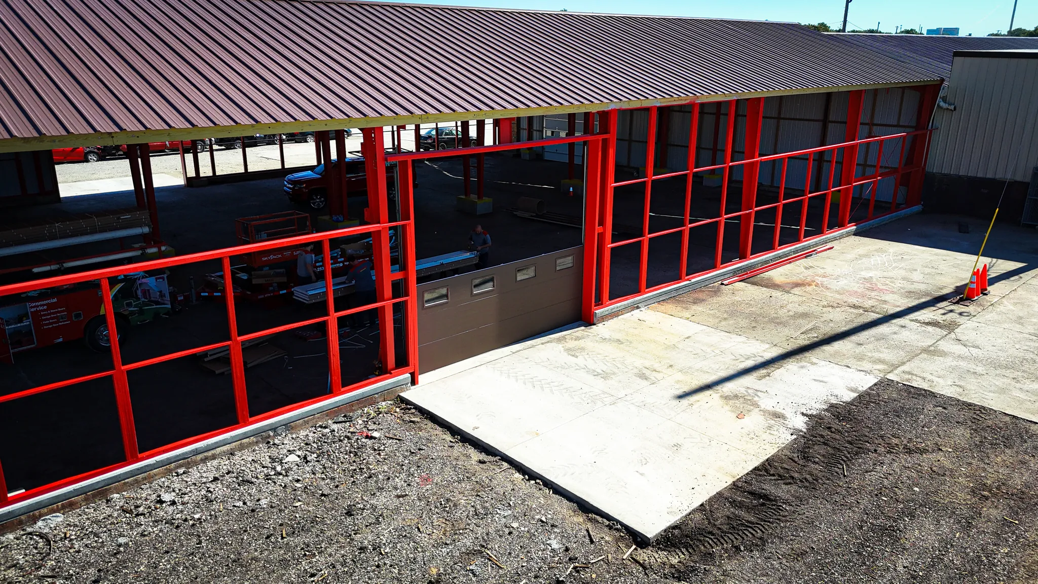 Commercial installed by Highfield Door Sales in Dayton, Ohio