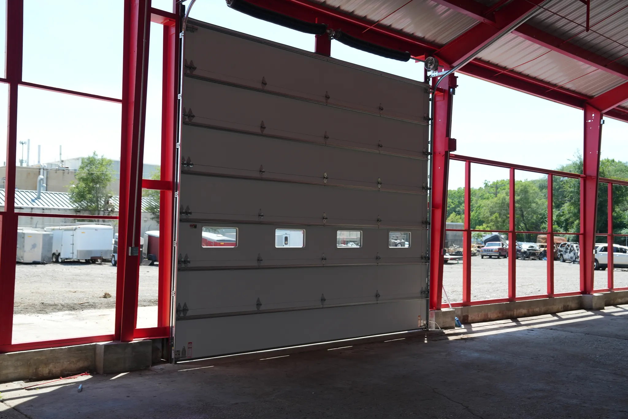 Commercial installed by Highfield Door Sales in Dayton, Ohio