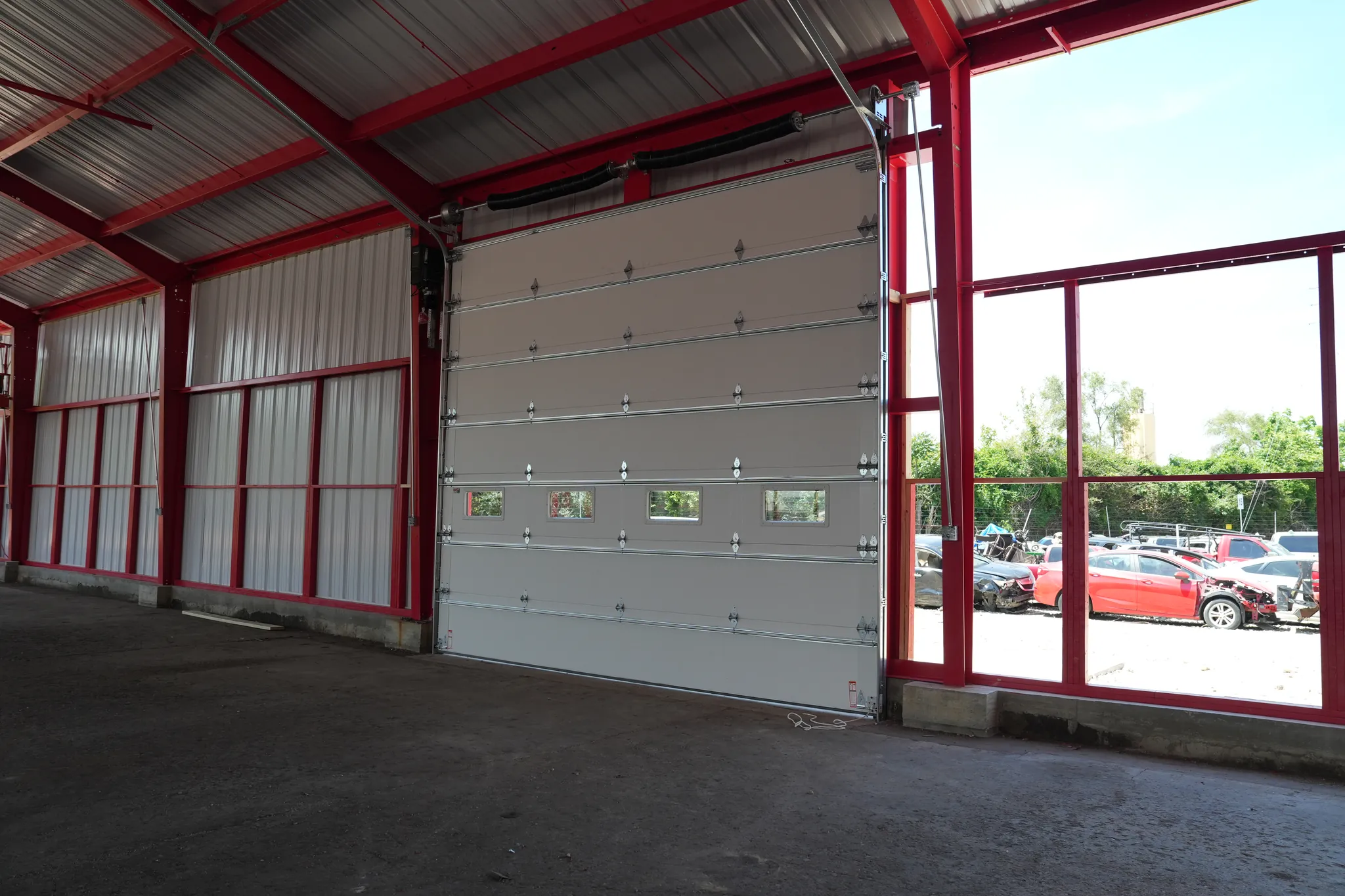 Commercial installed by Highfield Door Sales in Dayton, Ohio