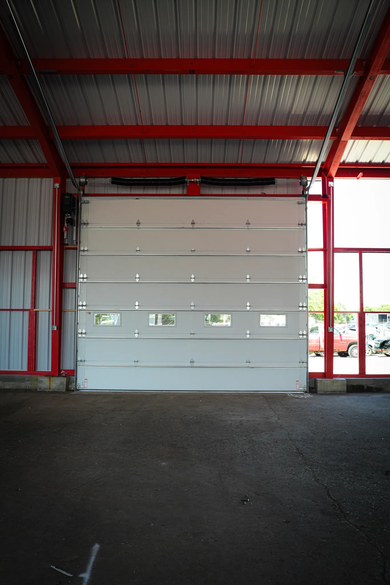 Commercial installed by Highfield Door Sales in Dayton, Ohio