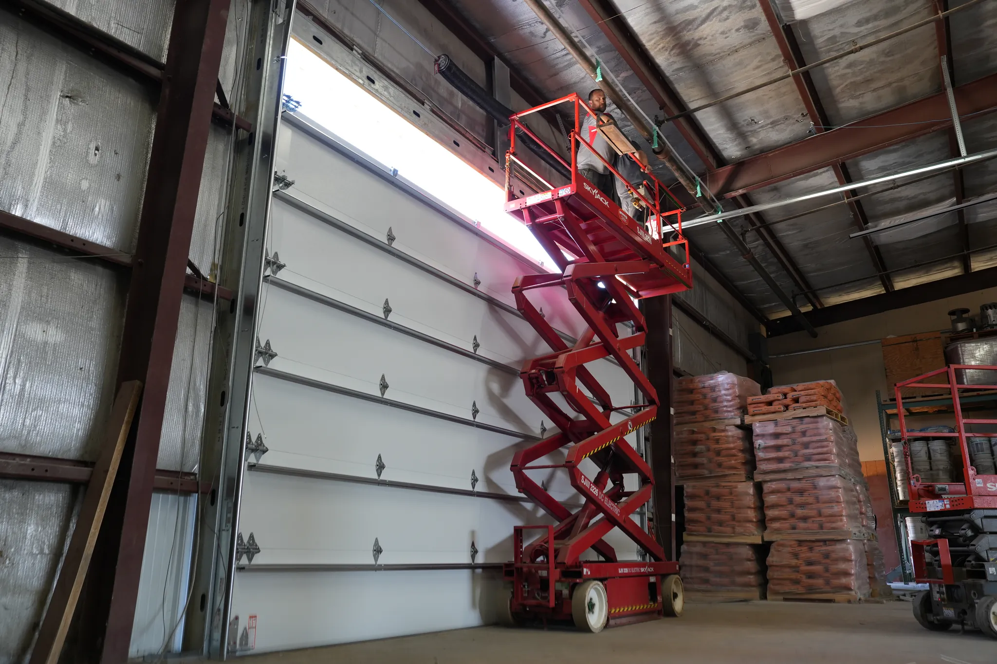 Commercial installed by Highfield Door Sales in Dayton, Ohio