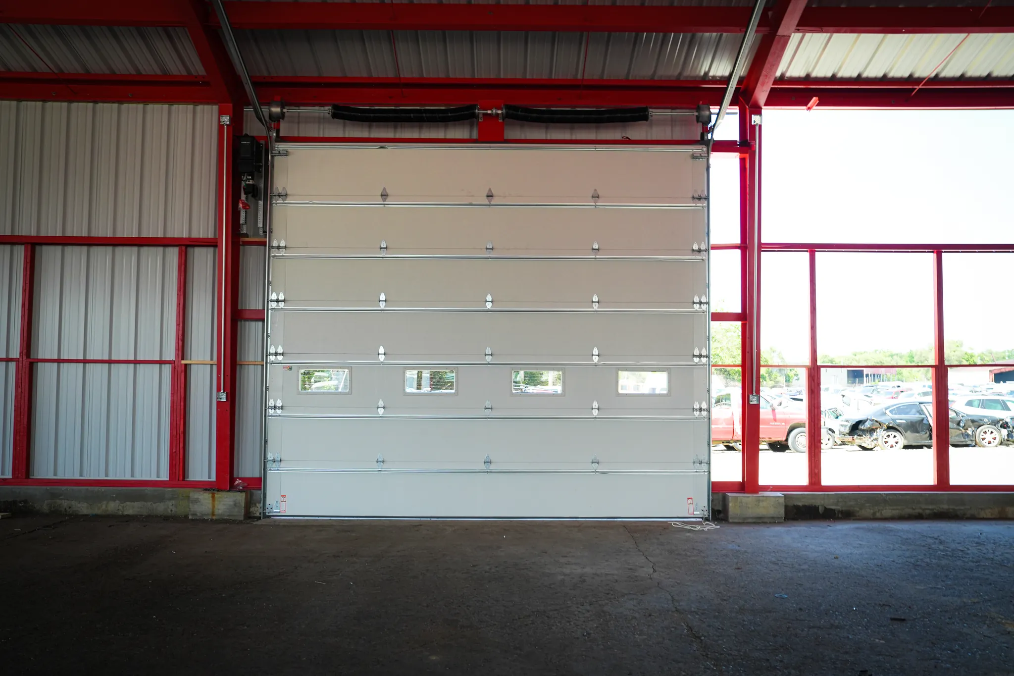 Commercial installed by Highfield Door Sales in Dayton, Ohio