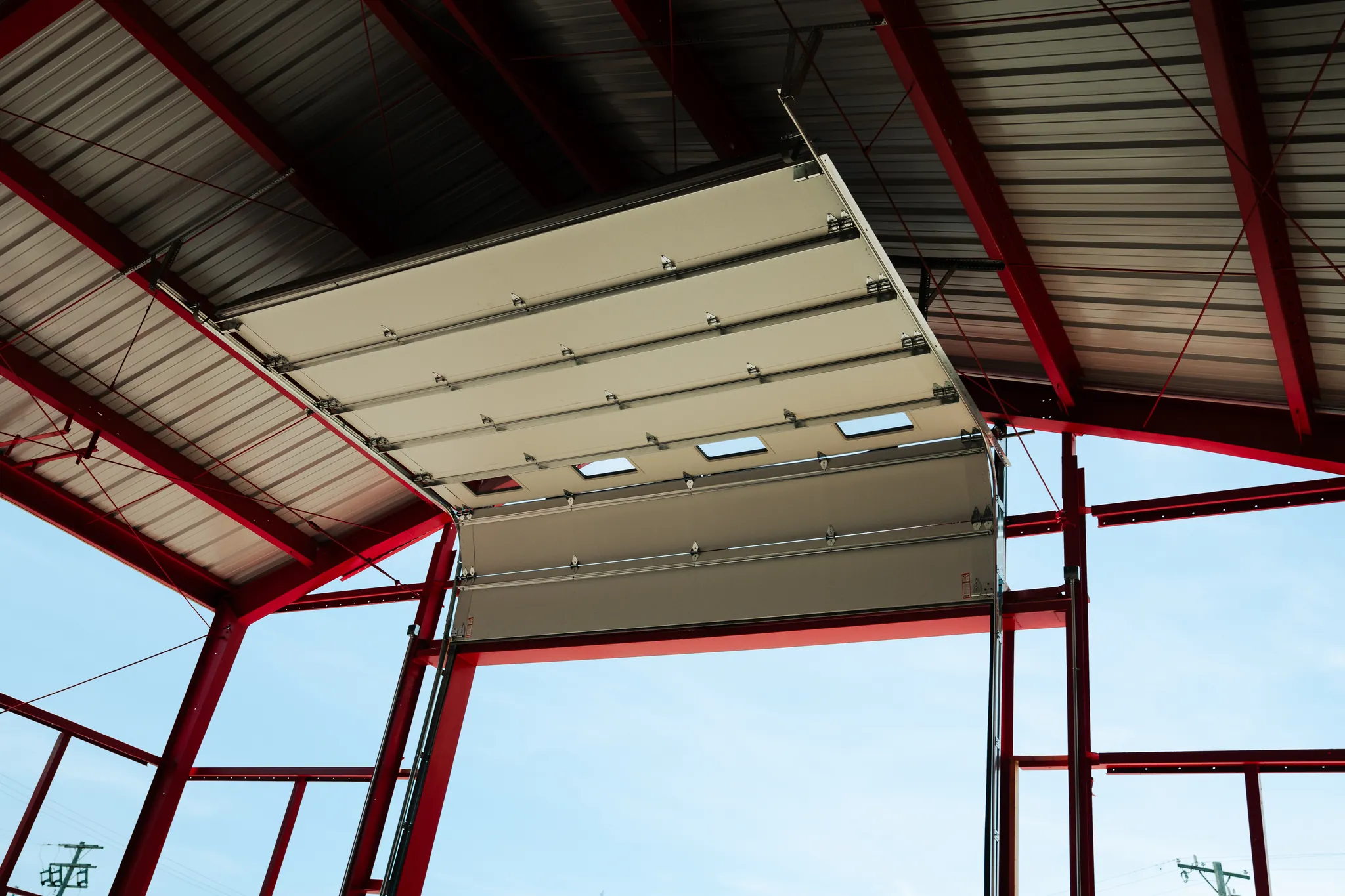 Commercial installed by Highfield Door Sales in Dayton, Ohio