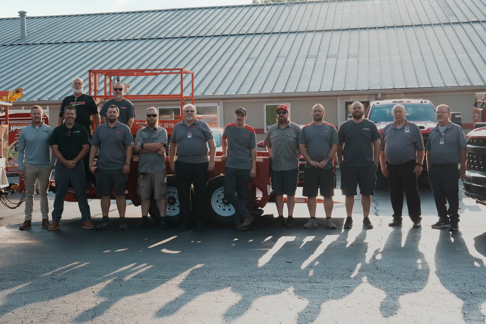 Highfield Door Sales team of installers and technicians in Kettering, OH