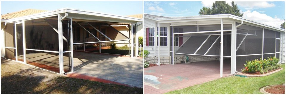 Lifestyle garage door screen installation by Highfield Door Sales
