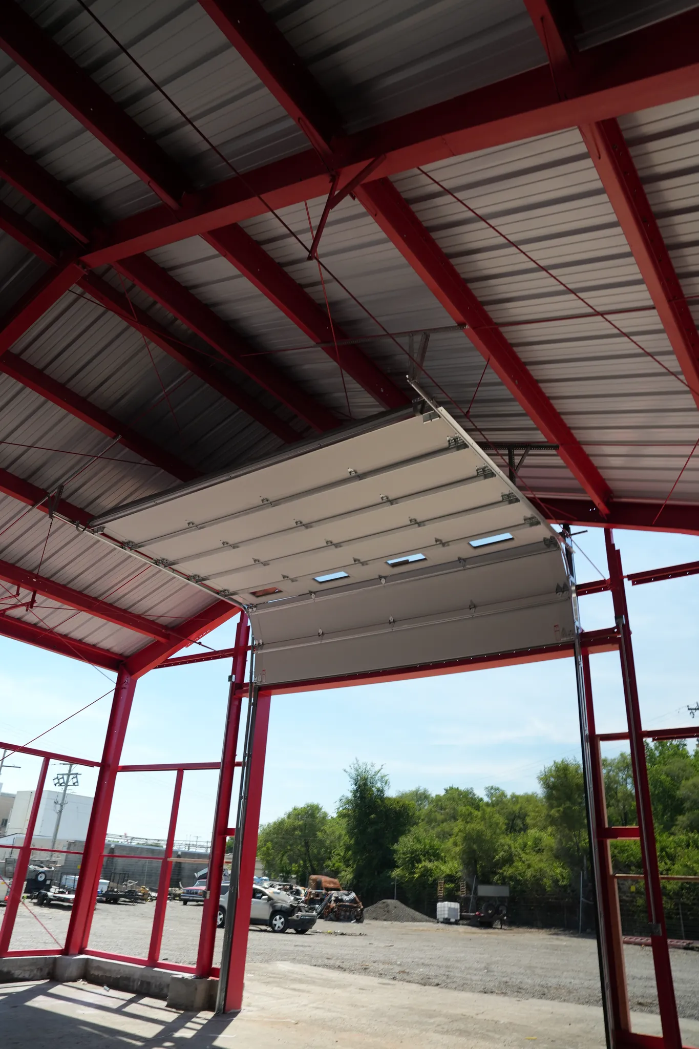 Commercial installed by Highfield Door Sales in Dayton, Ohio